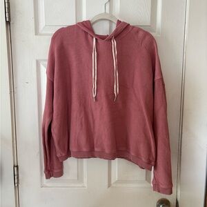 Aerie Oversized Salmon Hoodie Size Medium